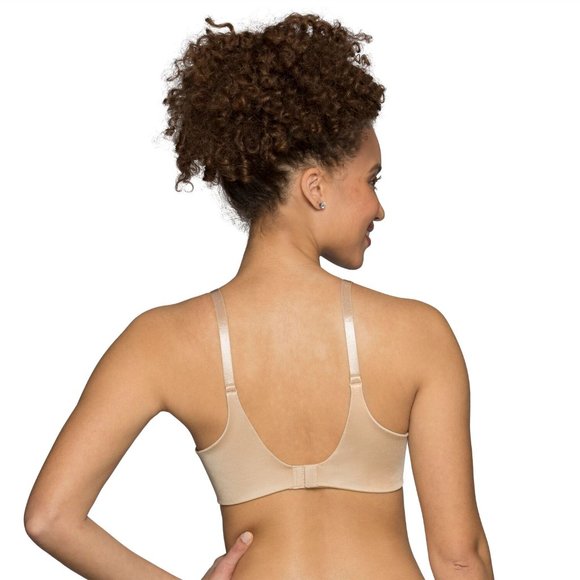 🎁 Vanity Fair Beauty Back Full Coverage Underwire Smoothing 75345 Bra 2-Pack - Picture 3 of 10
